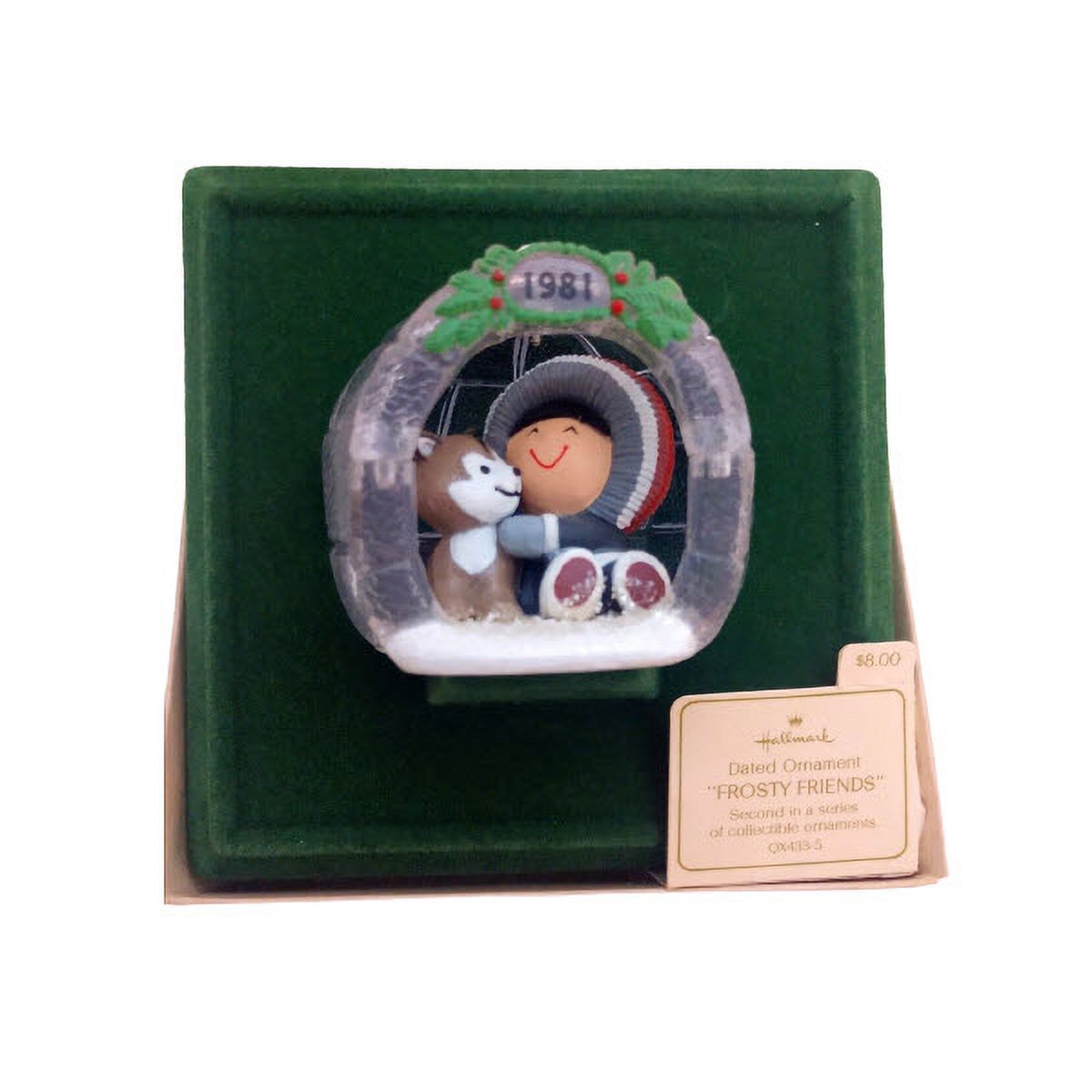 1981 Frosty Friends (2nd in a Series) Hallmark Keepsake Christmas Tree Ornament - QX433-5
