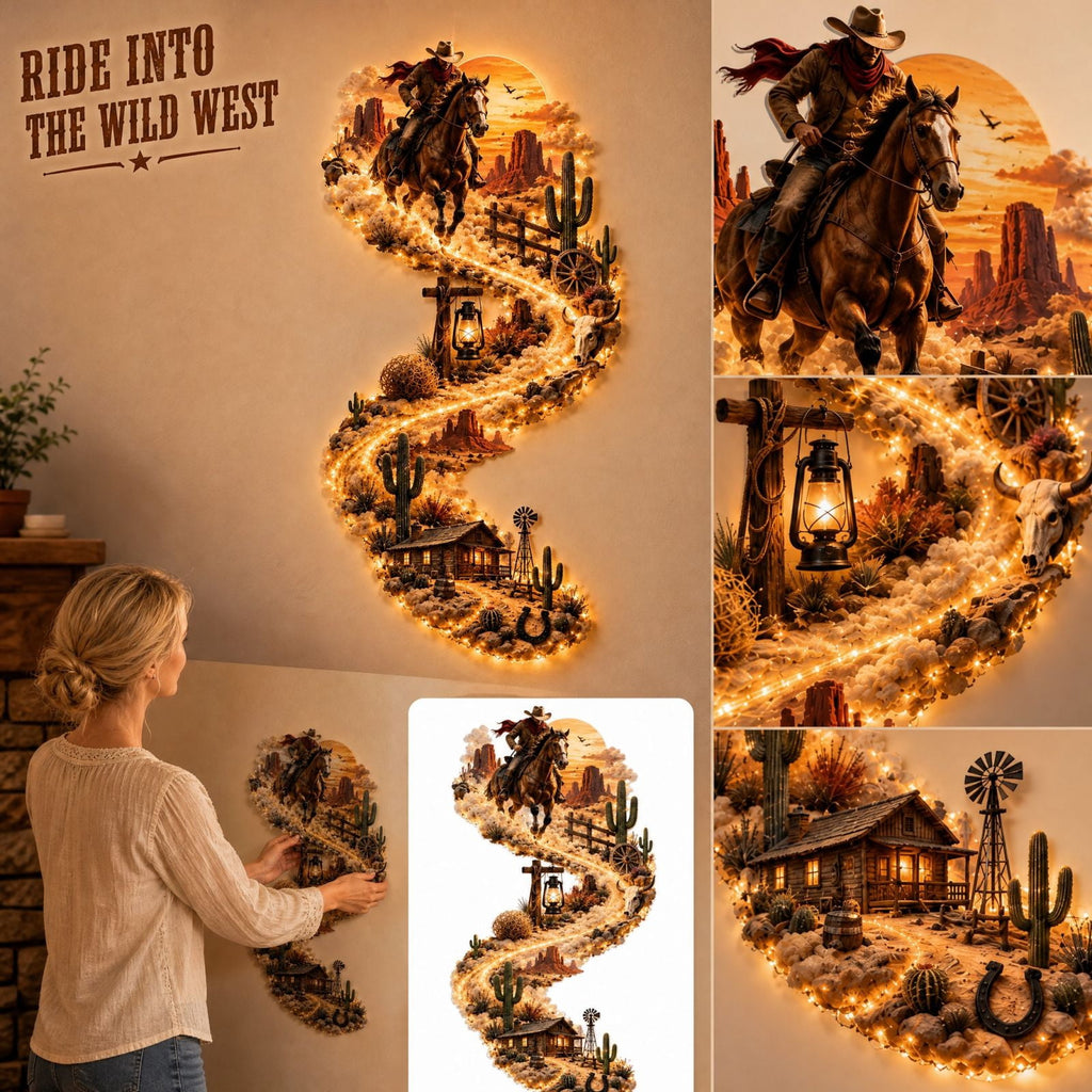 5Pcs Christmas Stair Banister Decoration Lighted Santa Snow Scene Garland for Stair Railing Indoor Holiday Home Ornament