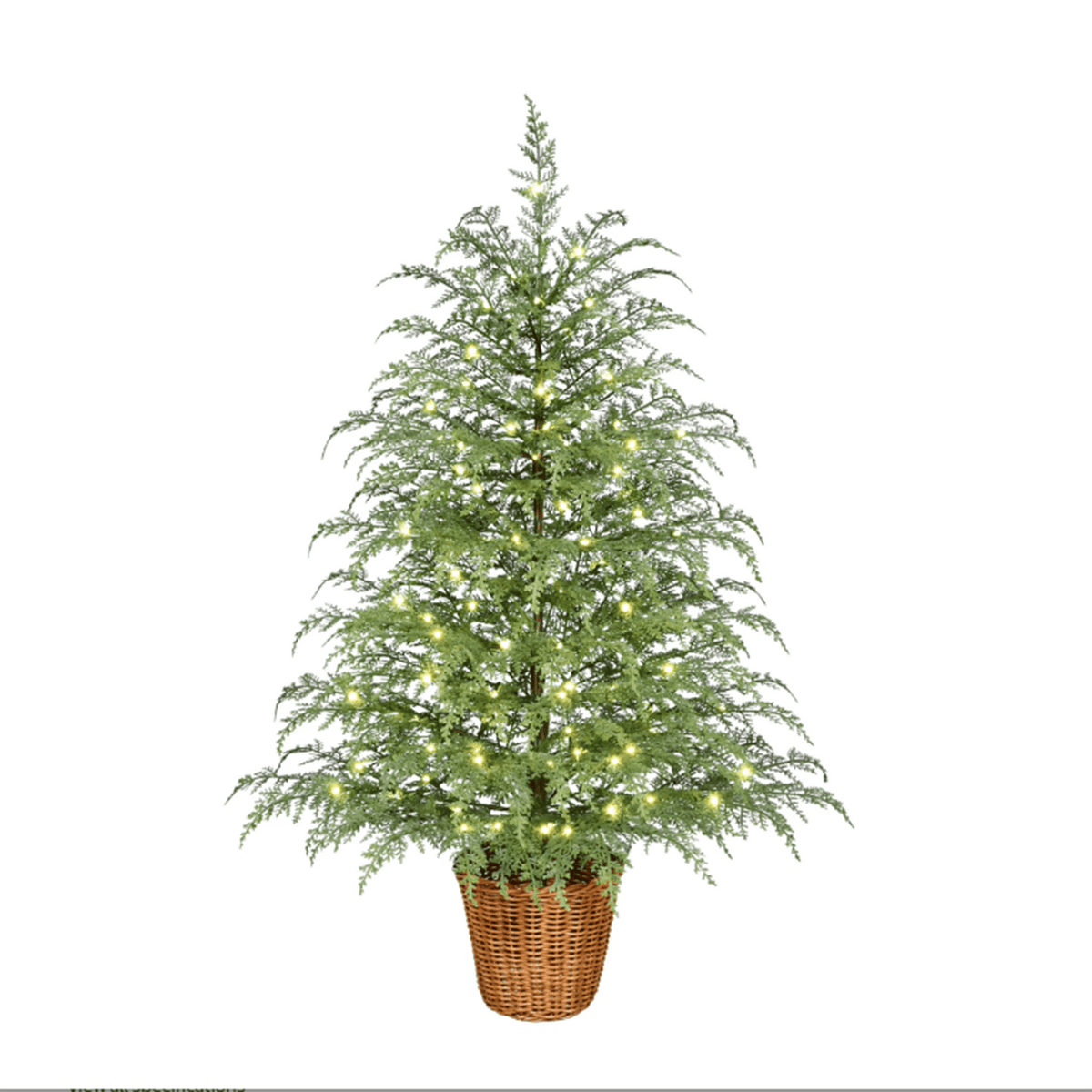 2 Set 4FT Lifelike Touch Artificial Cedar Topiary Trees for Front Porch | Fake Christmas Trees, Faux Potted Plants, UV Resistant Fake Greenery, for Front Door Garden Outdoor Farmhouse Home Decoration